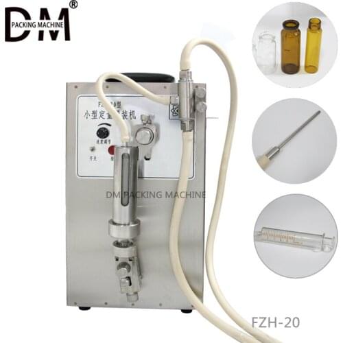 FZH-20 Small-scale Bench Dosing Filling Pump Machine eye drops oral liquid penicillin bottle dosing filling machine