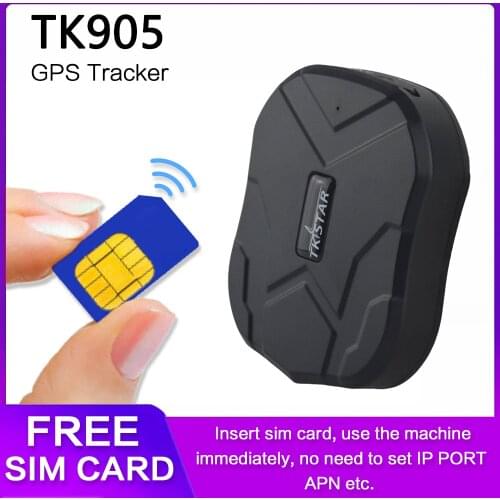 GPS Tracker Car 90 Day Standby Tkstar TK905 GPS Locator Waterproof Traceur GPS Vehicle Tracking 2G Magnet Voice Monitor Free APP