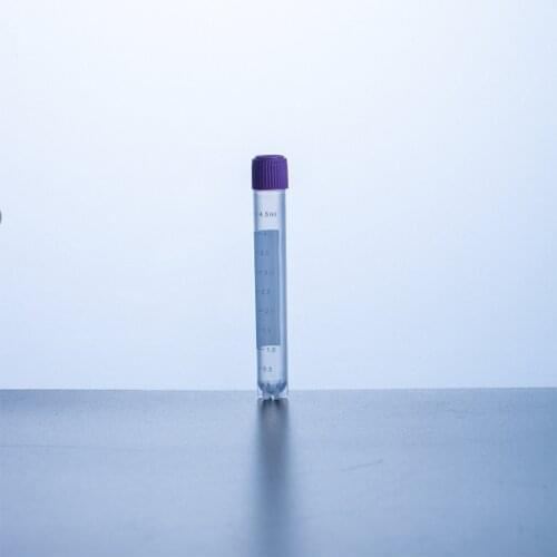 Hot sale Lab Consumables Microtubes Cryovials with white writing area External thread 3.0ml