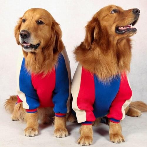 Dogs coat Big dogs can wear dog coats/four-legged clothes for medium and large pets in autumn and winter. Dog clothes