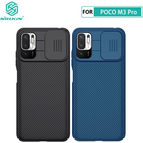 POCO M3 Pro Case Nillkin Slide Protect Camera Protection Cover for Xiaomi POCO M3 Pro 4G/5G