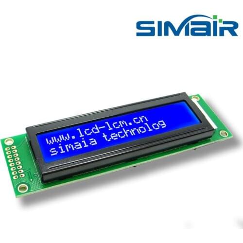 Custom English Japanese Russian European 20*2 20X2 2002 Character LCD Module Display Screen Panel LCM LCD White Yellow Backlight