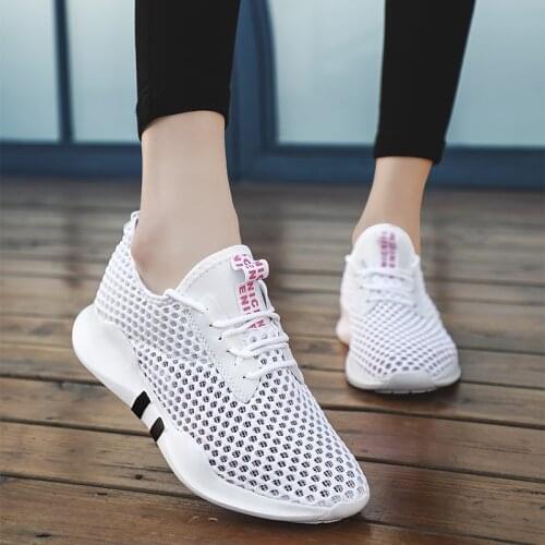 Shoes Women Sneakers Fashion Summer Light Breathable Mesh Shoes Woman Fast Delivery Women Casual Shoes Outdoor Sneakers