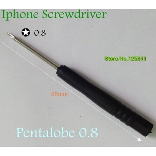 100pcs/lot iphone 5s screw driver Professional Repair Tool iPhone 3G/GS 4/4S 5 Pentagonal 0.8 Screwdriver
