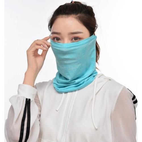 2021 Neck Gaiter Breathable Dustproof Man Women Head Face Neck Gaiter Tube Beanie Scarf Bandana Balaclava for Cycling