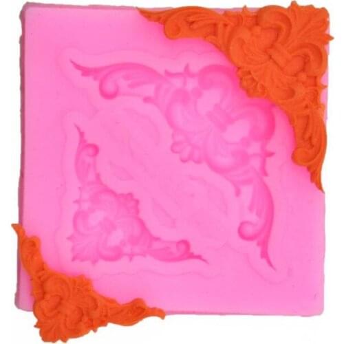 3D European Relief Chocolate confectionery Craft Silicone Mold Fondant Cake Moulds Kitchen Decorating DIY Tools