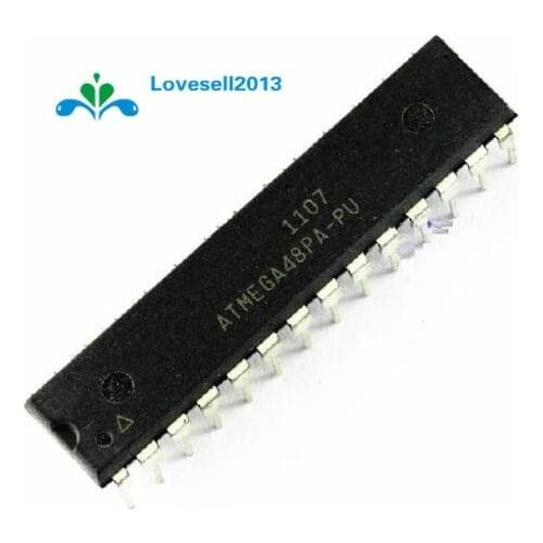 1pcs ATMEGA48PA-PU ATMEGA48PA ATMEGA48 IC MCU 8BIT 4KB FLASH 28DIP