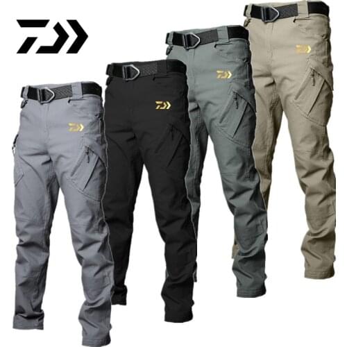Daiwa Camouflage Pants Men In Mens Casual Pants Fishing Pants Tactical Hunting Pants Outdoor Sweatpants Sports Fishing Clothing