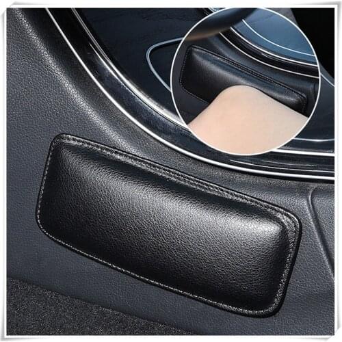 Leather Car Knee Pad Cushion Interior Pillow Elastic for BMW 330ci 2001 - 2006 325ci Cooper 2003-2008 Z4 1996-2002