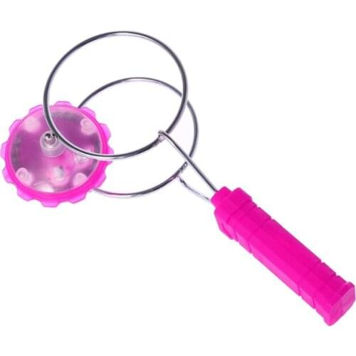 Magnetic Gyro Wheel Magic Spinning LED Colorful Light Gyro YoYo Toys Kids Gifts N0HD