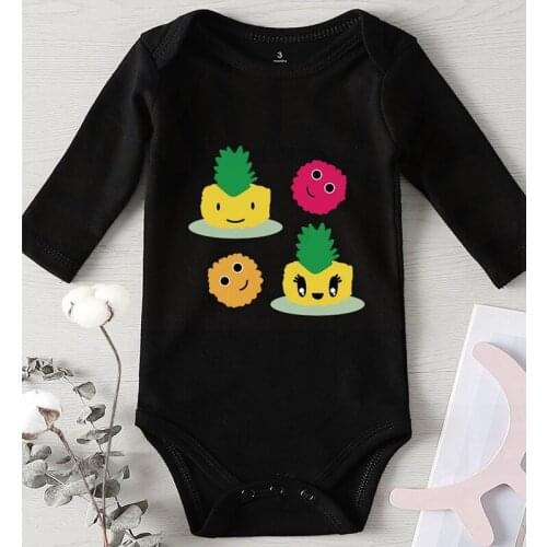 Infant Outfit Newborn Baby Bodysuits Winter Onesies Boy One Piece Jumpsuit Prints Toddler Girl Fall Costume Kids' Things