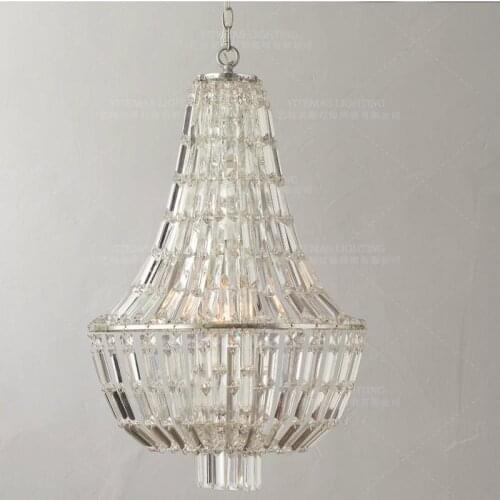 Modern crystal lantern chandelier lamp 3 lights dining room kitchen hanging light fixtures pendant suspension light fitting