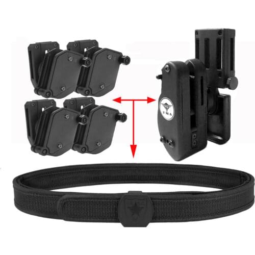 IPSC IDPA USPSA Tactical Belt & IPSC Holster & Magazine Pouch Set Competition Shooting Tactical Shooters Pistol Race Master