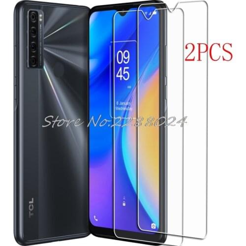 2PCS FOR TCL 20 SE High HD Tempered Glass Protective On TCL20SE 20SE Screen Protector Film