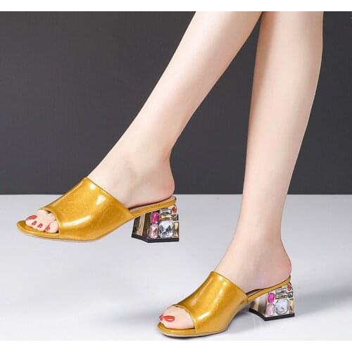2020 Latest Design Low Heels Women Wedding Shoes Nigerian Party Pumps African Sandal Shoes Wedding Shoes Luxury Shoes Women