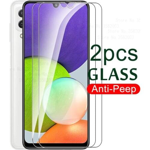2pcs glass for samsung A22 protective glass for samsung galaxy A22 A 22 A22 4G 5G phone screen protector film cover samsungA22