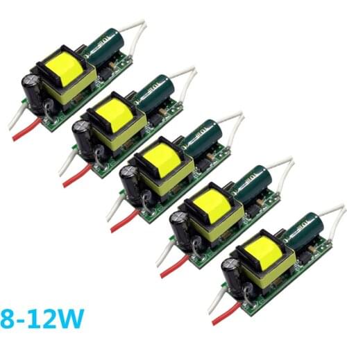 5pcs LED Driver 8W/9W/10W/11W/12W LED Driver Output 20-44V 280mA For LED Automatic Voltage Power Supply Lighting Transformers