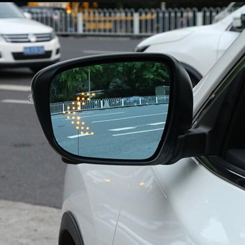 Brand New Power Heated Blue Wide Angle Sight Side Rear View Mirror Glasses For Nissan X-Trail 2014-2016