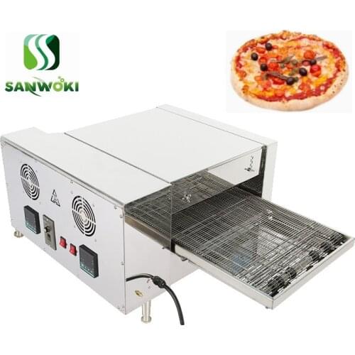 Commercial conveyor pizza oven machine pizza baking oven machine Toaster making machine pizza baker tunnel oven