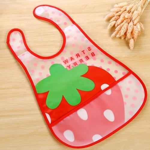 Cute Kid Infant Bibs Baby Soft Cartoon Bib Waterproof Saliva Dripping Bibs Inverted Gown Baby Stuff Bavoir Feeding Bibs Animal