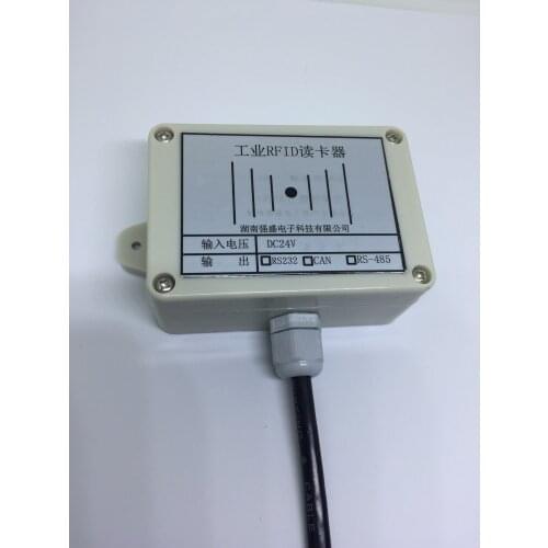 New AGV trolley RFID RS232/RS485 support MODBUS landmark reading and writing integrated sensor high frequency