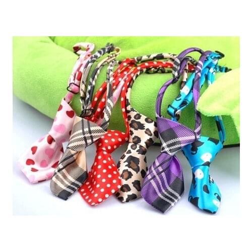 Wholesale - dog tie pet ties hot sale sequin dog necktie pet accessories 1lot=20pcs