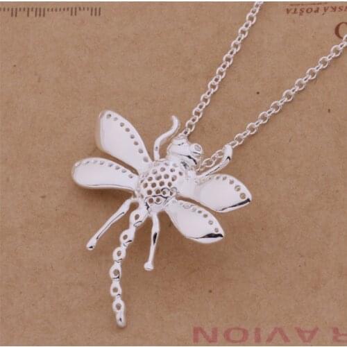 Wholesale High quality silver plated Fashion jewelry chains necklace pendant WN-366
