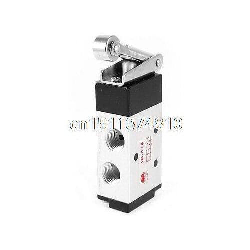 JM-07A Two Position Three Port 1/4PT Female Threaded Pneumatic Mechanical Valve