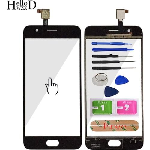 5.0'' Mobile Phone Touch Glass For UMIDIGI C2 Touch Screen Glass For Umi C2 Digitizer Panel Lens Sensor Free Adhesive
