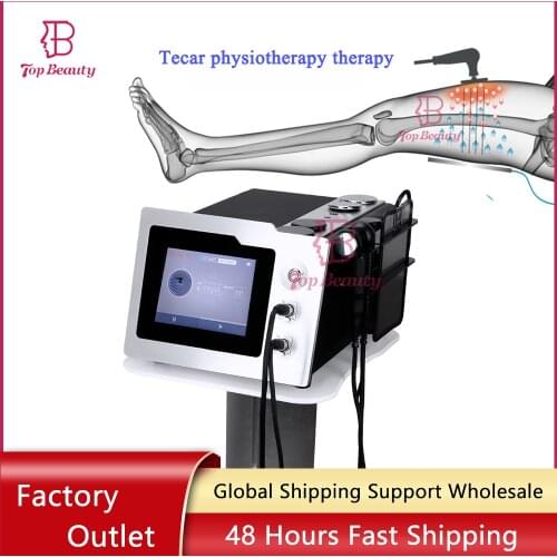Tecar Therapy Diathermy Machine Face Lift Skin Anti-cellulite Pain Relief Portable Tecar Device RET CET Physiotherapy Machine