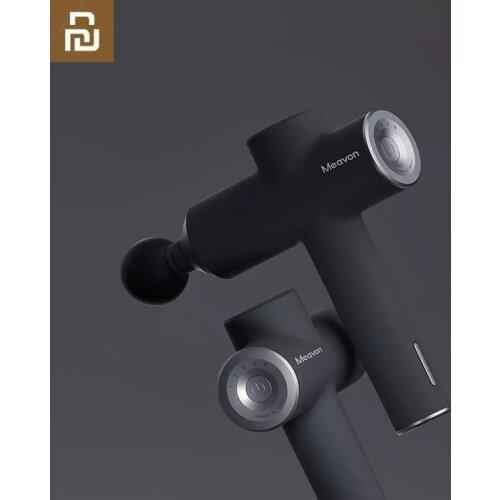 Youpin Meavon 3200r/min Body Massager Electric Smart Double Mode Fascia Gun Silicone Head Deep Massage For Home Gym