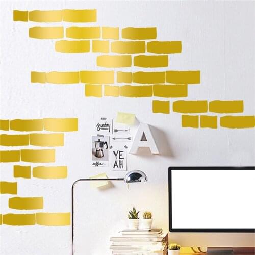 Наклейки кирпич на стену YRHCD China At AliExpress