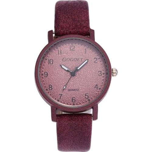 Womens Watches 2020 New Stylish Lady Minimalist Clock Leather Watchband Analog Quartz Hot Relojes relogio feminino