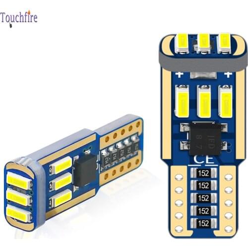 100PCS W5W T10 194 168 CANBUS 4014SMD 9Led Parking Position Car Bulb Auto Clearance Lamp White License Interior Light Wholesale