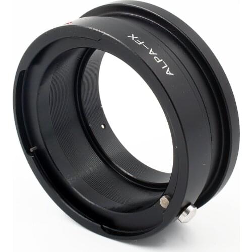 Alpa-Fuji Adapter For Alpa Lens to Fujifilm Fuji X FX Mount Camera X-Pro1 X-T1 X-T10 X-T4 X-Pro1 X-E1 X-E2 X-A3