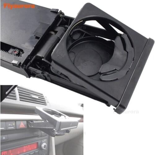 1PCS Car Instrument Panel Front Car Cup Holder Sliding Drink Holder For 2002~2008 Audi A4/B6/B7 Left/Right Driving Car Accessori