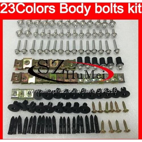 Fairing bolts full screw kit For HONDA CBR600F 11 12 13 14 CBR600 F CBR 600F 2011 2012 2013 2014 14 Windscreen bolt screws Nuts