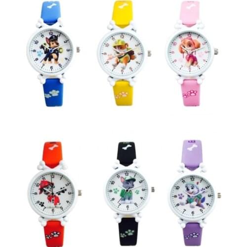 Paw Patrol Chase Marshall Everest Digital Watch Action Figure Children Electronic Waterproof Watch Boy Girl Kid Birthday Gift