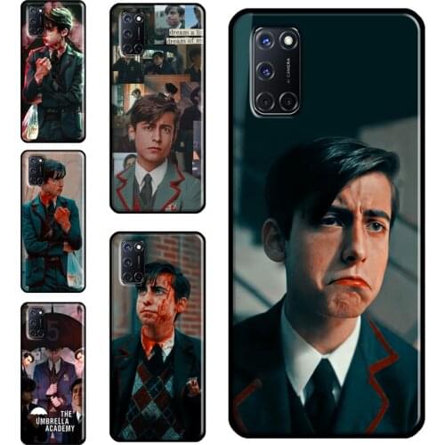 Umbrella Academy Five Aidan Gallagher Case For OPPO A52 A72 A92 A83 A91 A93 A15 A3S A5S A1K F7 Reno2 Z A31 A53 A5 A9 2020 Cover