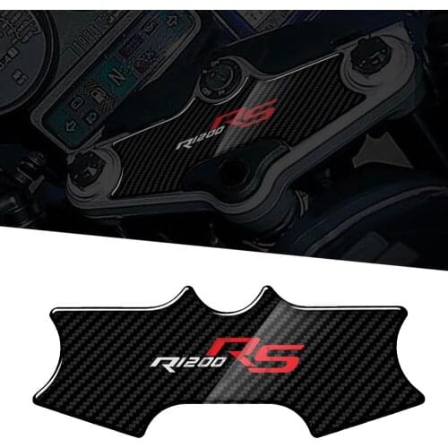 For BMW Motorrad R1200RS 2001-2005 3D Carbon-look Upper Triple Yoke Defender