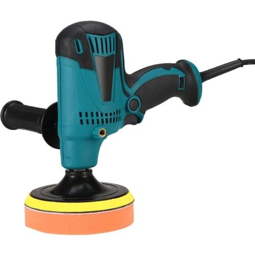 Electric Buffer Polisher 5 Inch for Polishing Sanding Waxing 3600RPM Detachable Handles for Car Polishing and Home Appliance EU