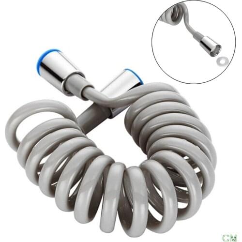 Spring Flexible Shower Hose for Water Plumbing Toilet Bidet Sprayer Gun Telephone Line Plumbing Hose for bathroom Accessories