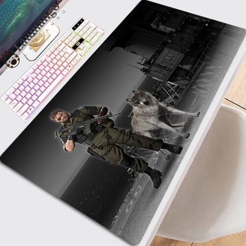 Pad Mouse Gamers Accessories Mat Mat Gaming Kawaii Gamer Desk Mause Complete Large Table Pads Cute Hot Cool Metal Gear Solid Pad