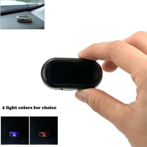 Solar Powered Anti-Theft Caution Lamp For Chevrolet Volt Malibu Camaro Cobalt Orlando Spark Colorado Bolt Onix Traverse Blazer