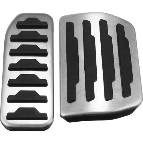 Brake Gas Fuel Car Pedal Pad Cap Cover For Range Rover Evoque 2011-2016