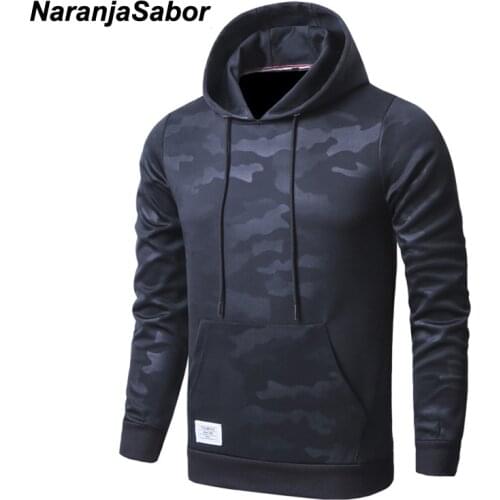 NaranjaSabor Men's Printed Hoodies