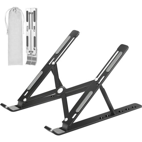 Laptop Stand Aluminum Laptop Holder Riser Computer Tablet Stand Portable Computer Support For MacBook Air Pro ipad