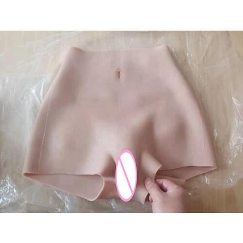 Enhancer Hip 2G 91CM Silicone Realistic Vagina Panty Shemale Crossdresser Pussy Pants Transgender Artificial Sex Fake Underwear