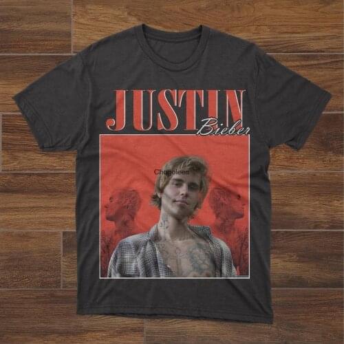 Justin Bieber Vintage 90s Tee Justin Bieber Fan Made Tee
