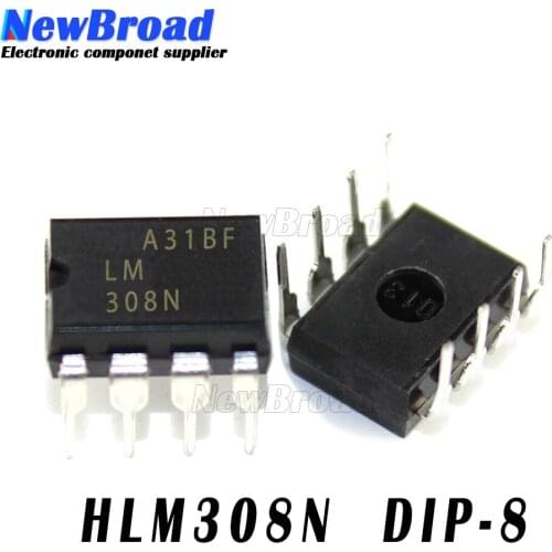10PCS LM308N DIP8 LM308 DIP 308N DIP-8